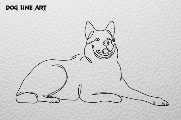 Download Dog Line Art - Dog line art Collection