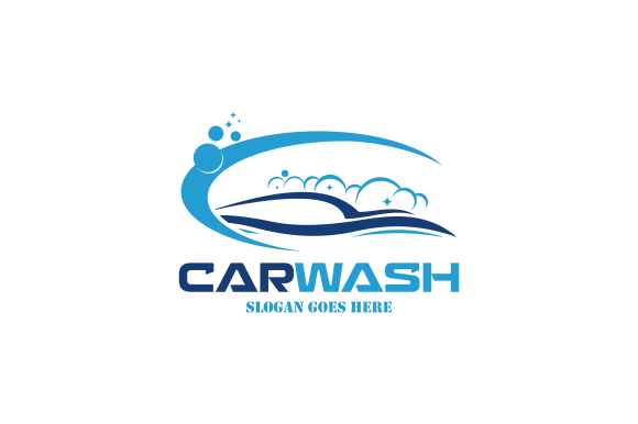 Download Flat Car Wash Logo Background. Best Logo - Flat car Collection