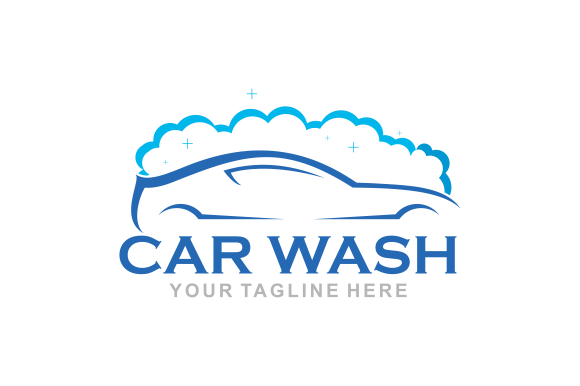 Download Flat Car Wash Logo Background. Best Logo - Flat car Collection