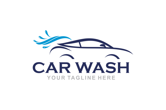 Download Flat Car Wash Logo Background. Best Logo - Flat car Collection