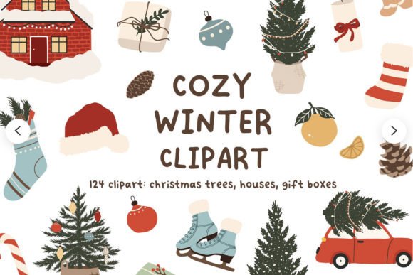 Download Christmas Vector Clipart Winter New Year - Winter Collection